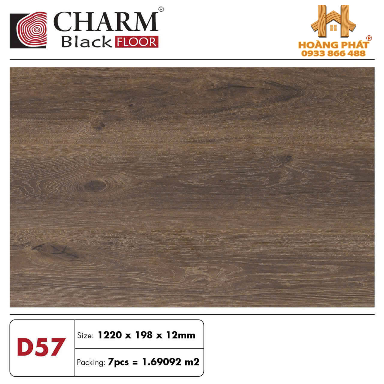 san-go-charmwood-12mm-cot-den-D57 Sàn Gỗ Charm Wood Cốt Đen 12mm D57