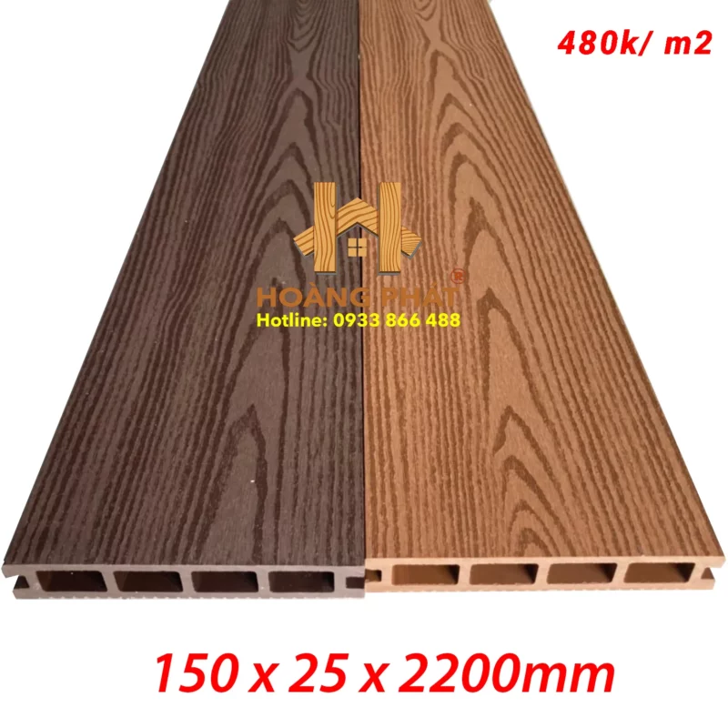 Sàn gỗ nhựa ngoài trời giá rẻ tổng hợp