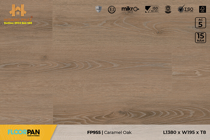 Sàn Gỗ Floorpan FP955, ảnh thực tế công trình do Hoàng Phát thi công