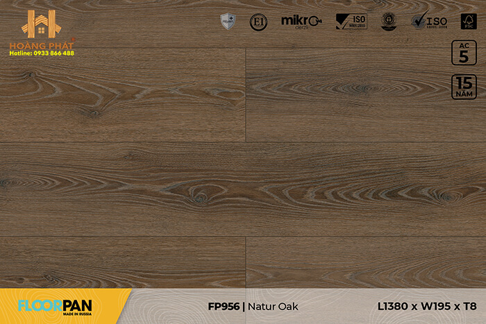 Sàn Gỗ Floorpan FP956, ảnh thực tế công trình do Hoàng Phát thi công