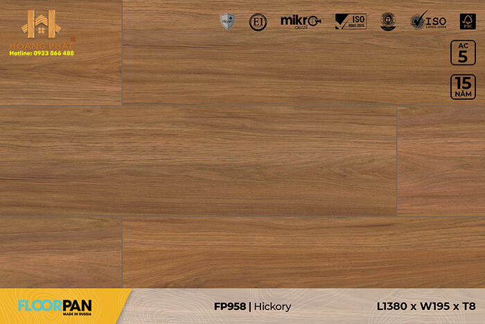 Sàn Gỗ Floorpan FP958, ảnh thực tế công trình do Hoàng Phát thi công