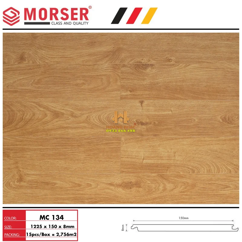 Sàn gỗ công nghiệp Morser MC134