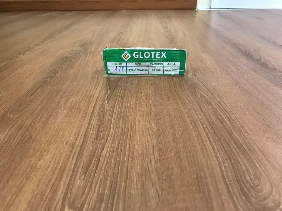 Sàn Nhựa Hèm Khóa Glotex 4mm S470