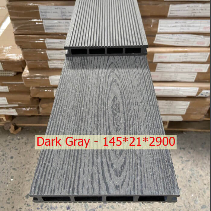 Sàn gỗ nhựa ngoài trời 145 x 21 x 2900mm