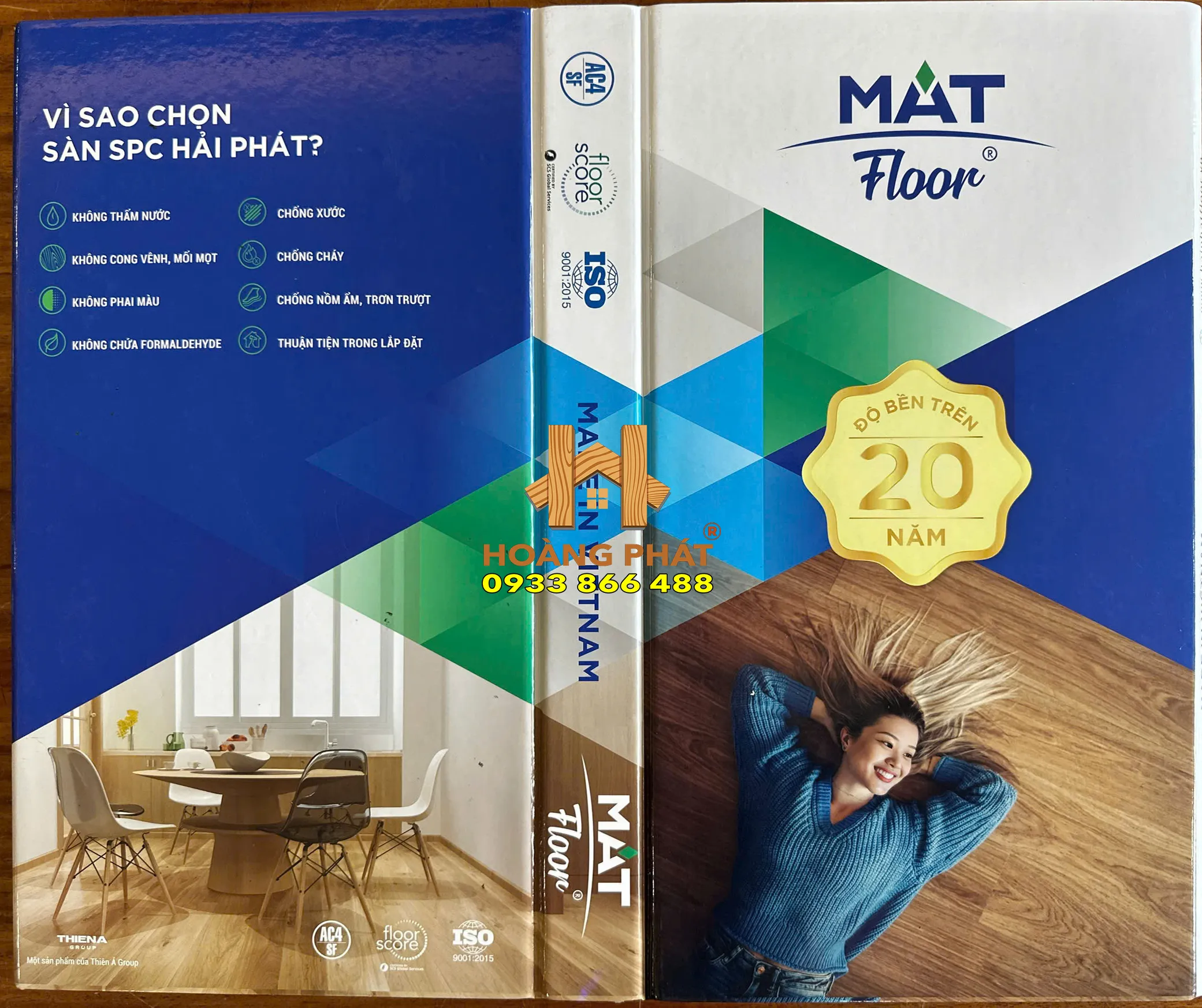Sàn Nhựa Hải Phát Mat Floor ZB717 1 Catalogue sàn nhựa hải phát