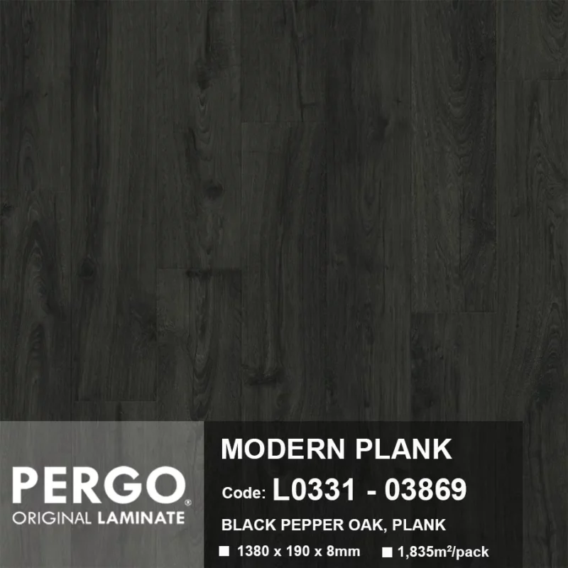 Sàn Gỗ Pergo Modern Plank 8mm 03869
