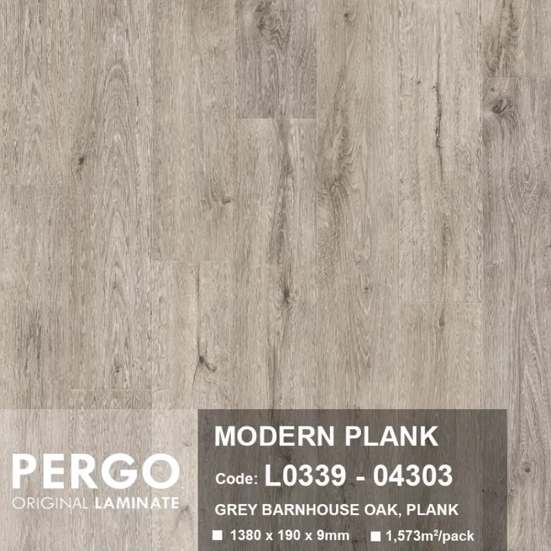 Sàn Gỗ Pergo Modern Plank 9mm 04303