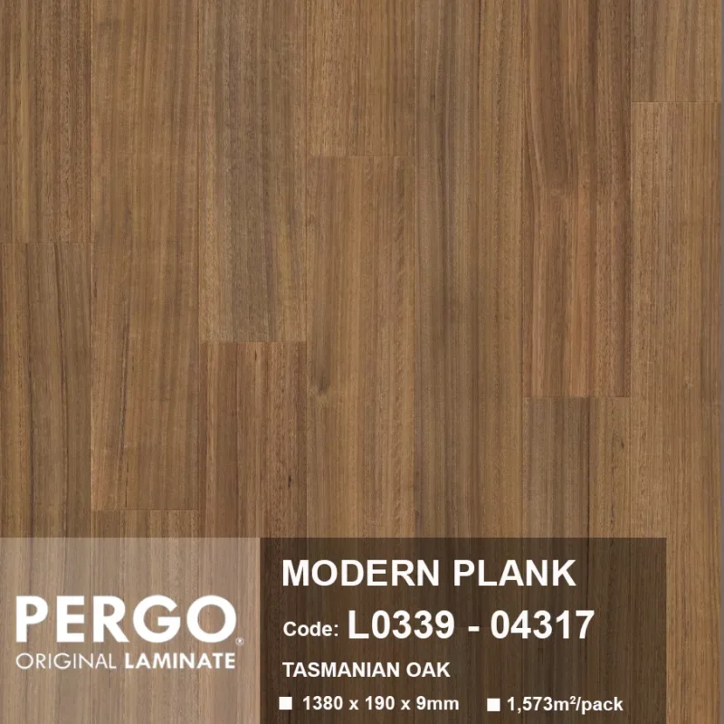 Sàn Gỗ Pergo Modern Plank 9mm 04317