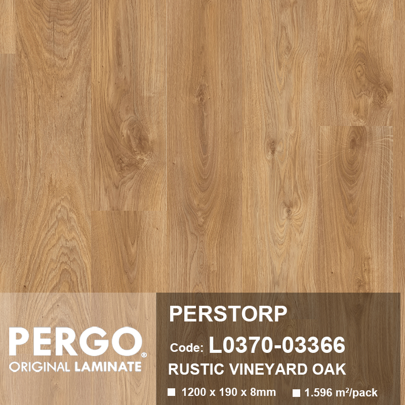 [New 2025] Sàn Gỗ Pergo Perstorp 03366