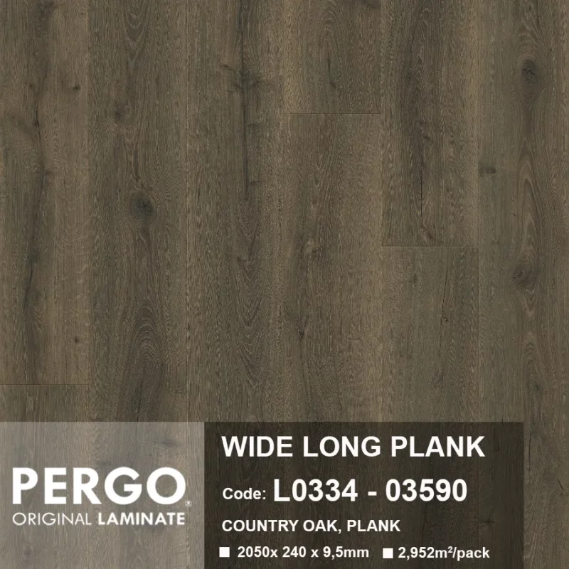 Sàn Gỗ Pergo Wide Long Plank 9.5mm 03590