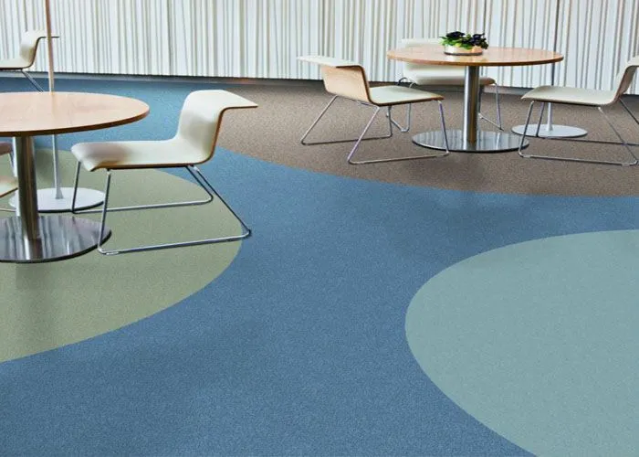 Thảm trải sàn Bei kết hợp 4 màu