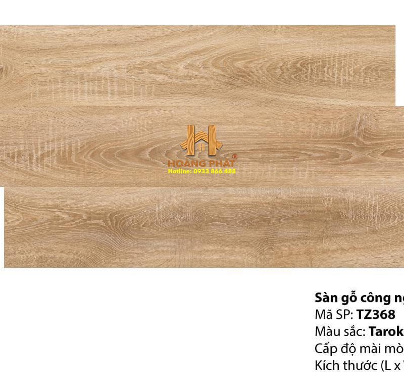 Sàn Gỗ Inovar Malaysia 12mm TZ368
