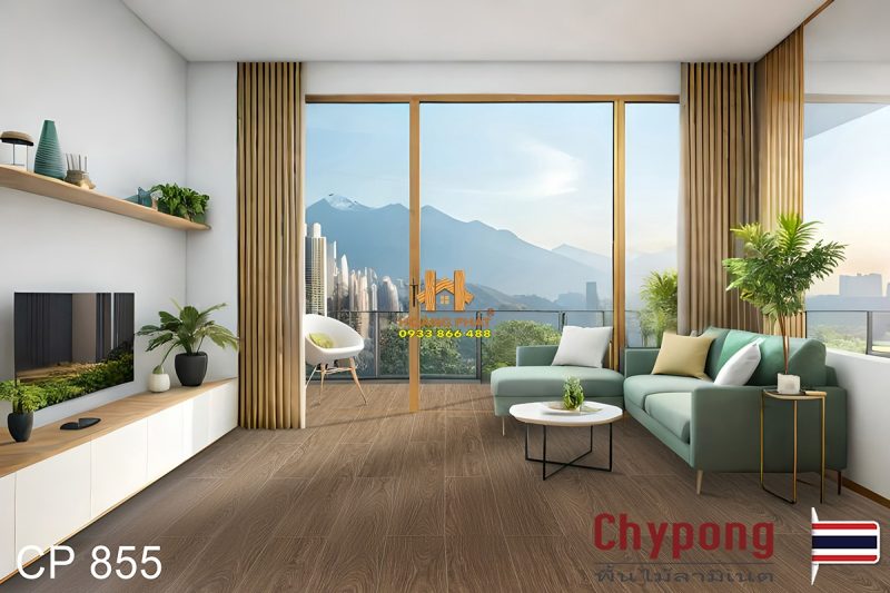 Sàn Gỗ Chypong Grey 8mm CP855