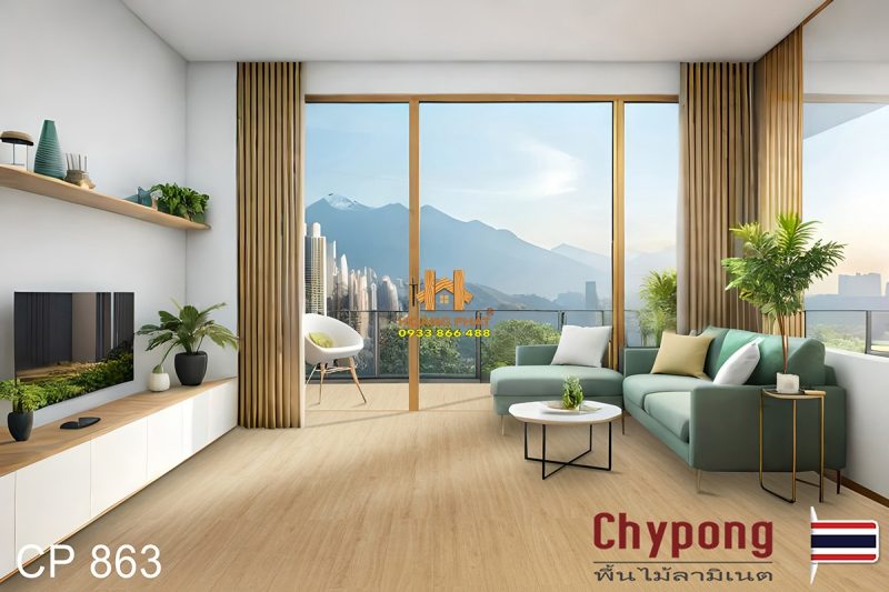 Sàn Gỗ Chypong White Oak 8mm CP863