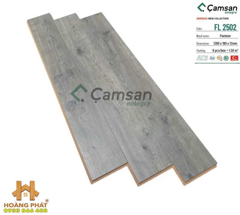 Sàn Gỗ Camsan Serenza 12mm AC5 FL 2502