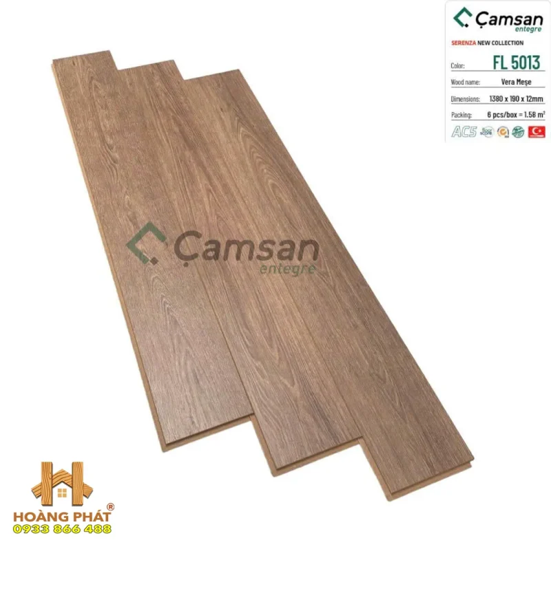 Sàn Gỗ Camsan Serenza 12mm AC5 FL 5013