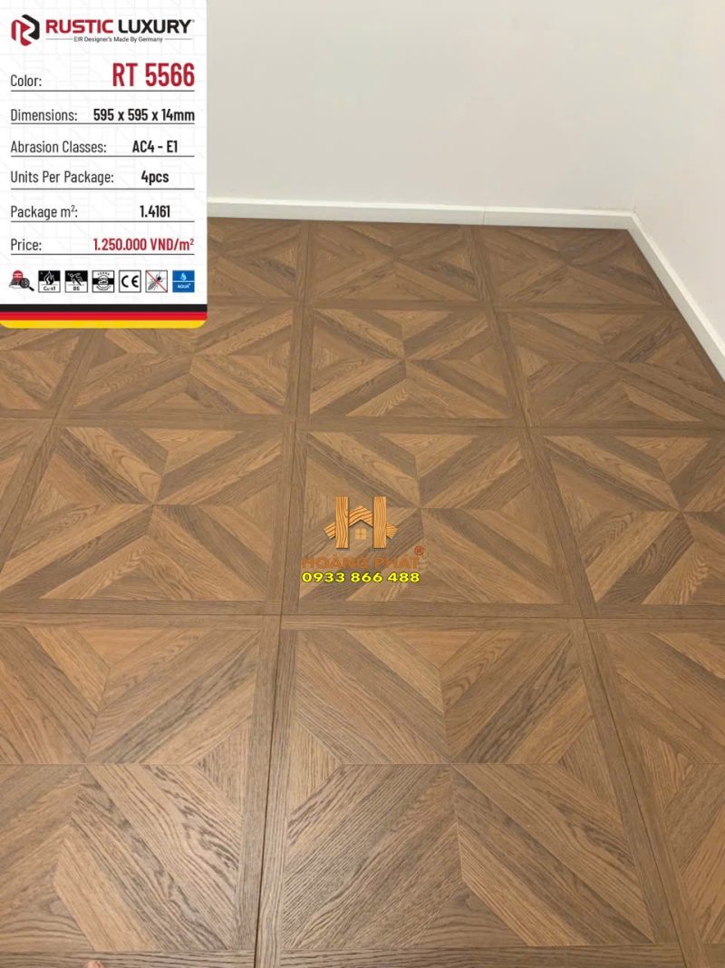Sàn Gỗ Hoa Văn Rustic Luxury RT 5566