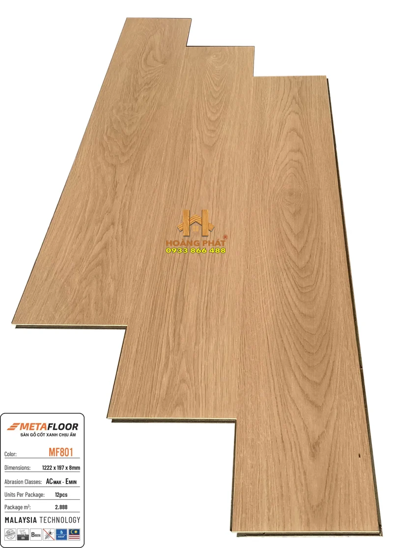 Sàn gỗ Meta Floor MF801