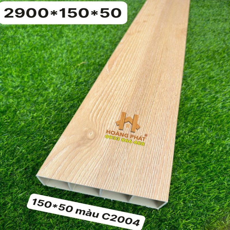 Lam Hộp Nhựa PVC 150 x 50 x 2900mm C2004