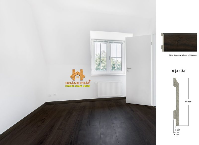 Len Tường Nhựa Cao 95mm HP871-40