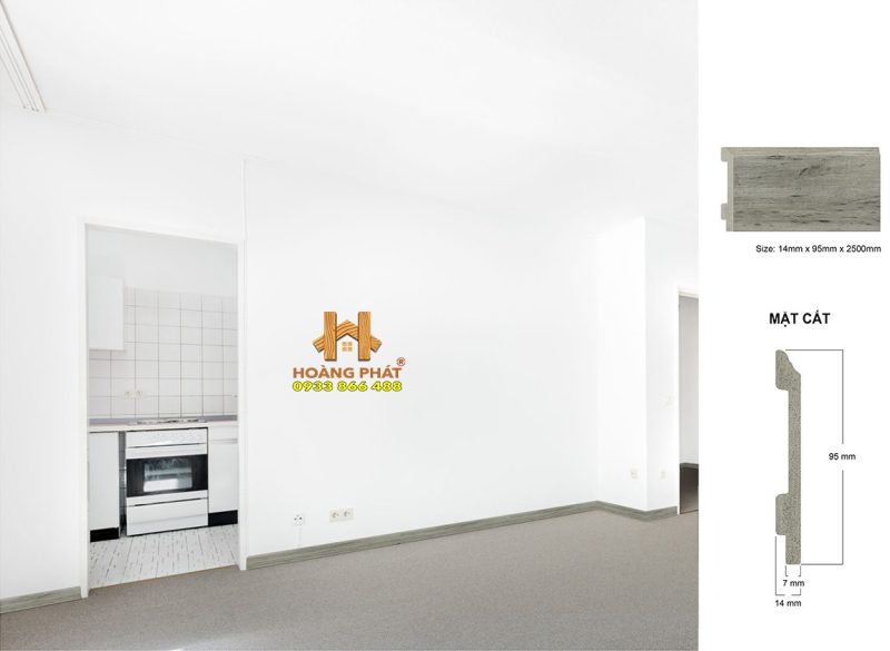 Len Tường Nhựa Cao 95mm HP871-41