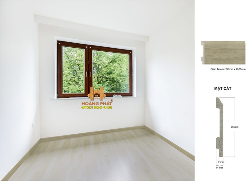 Len Tường Nhựa Cao 95mm HP871-43