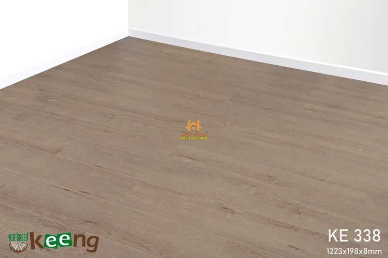 Sàn Gỗ Keeng Cốt Xanh KE338