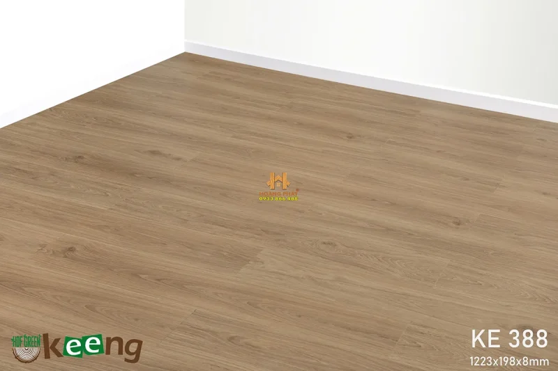 Sàn Gỗ Keeng Cốt Xanh KE388