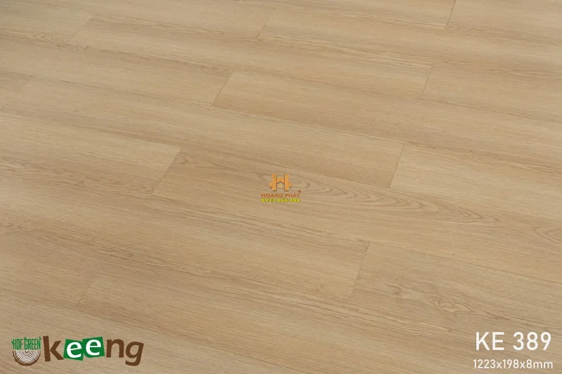 Sàn Gỗ Keeng Cốt Xanh KE389