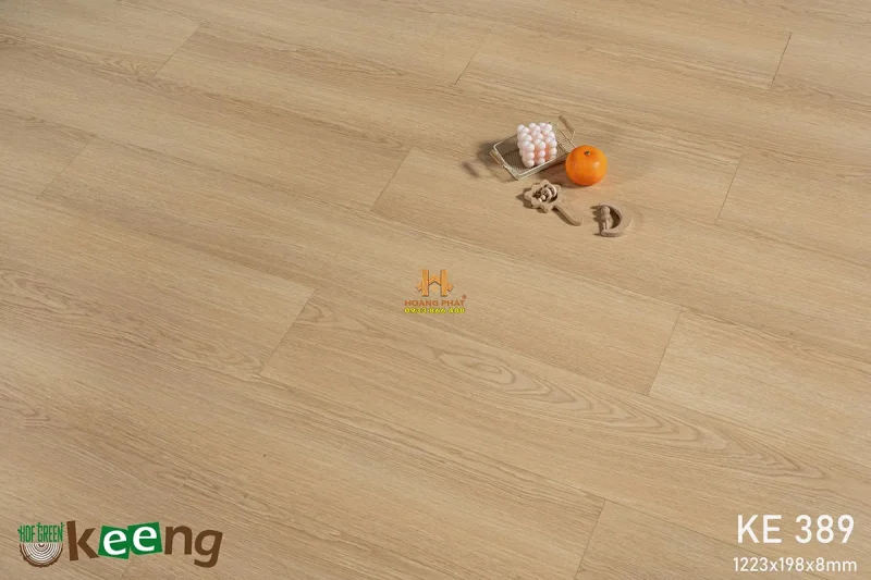 Sàn Gỗ Keeng Cốt Xanh KE389