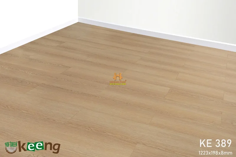 Sàn Gỗ Keeng Cốt Xanh KE389