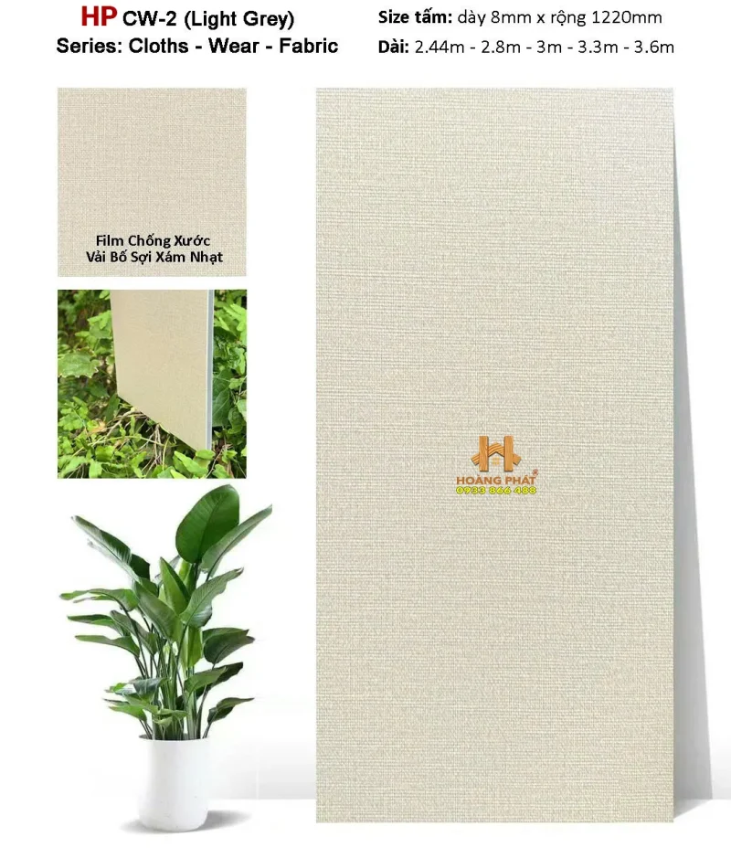 Tấm Ốp Than Tre Vải Thật Chống Xước CW-2