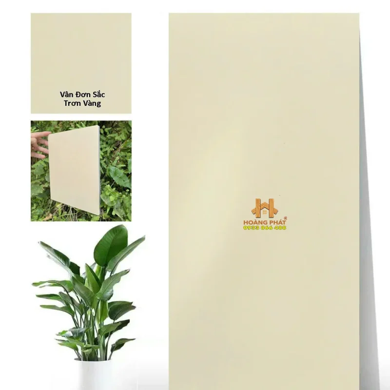 Tấm Ốp Than Tre Màu Đơn Sắc Mịn Nhám SS-3