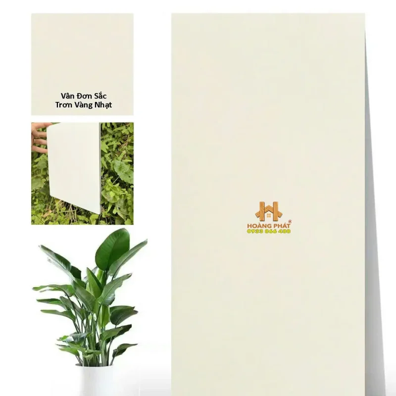 Tấm Ốp Than Tre Màu Đơn Sắc Mịn Nhám SS-6