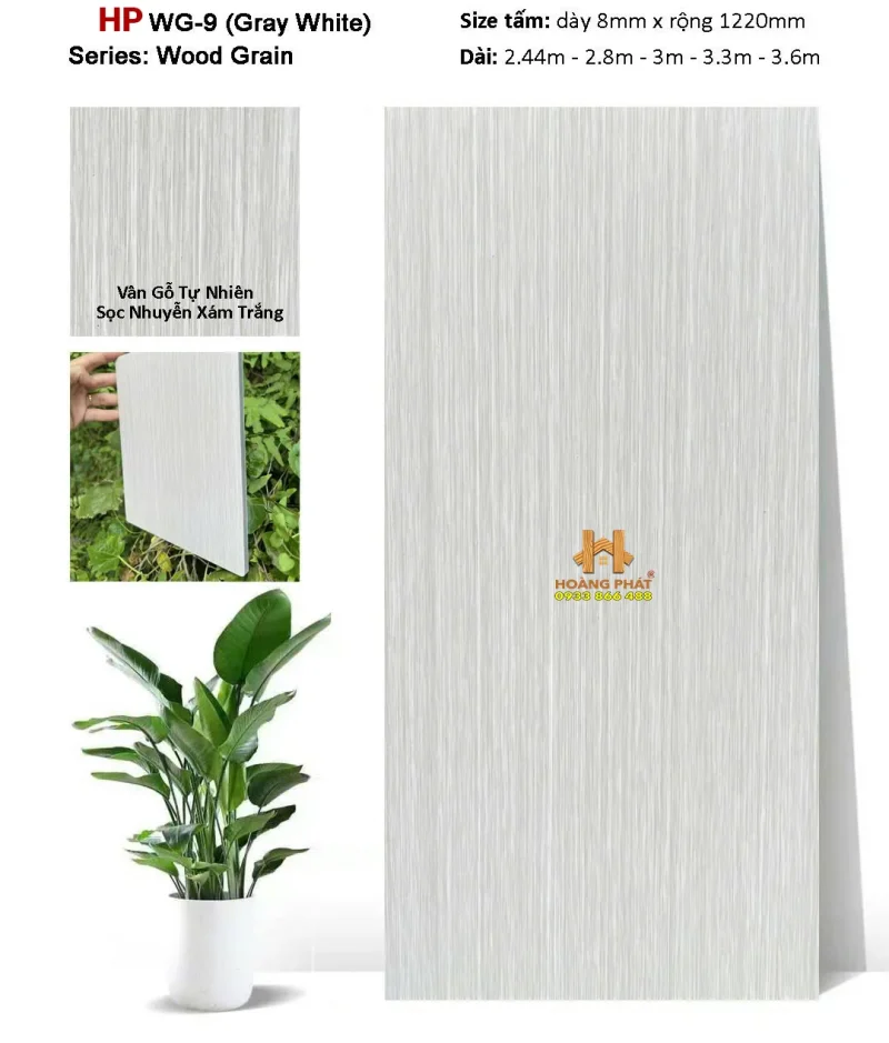 Tấm Ốp Than Tre Vân Gỗ WG-9