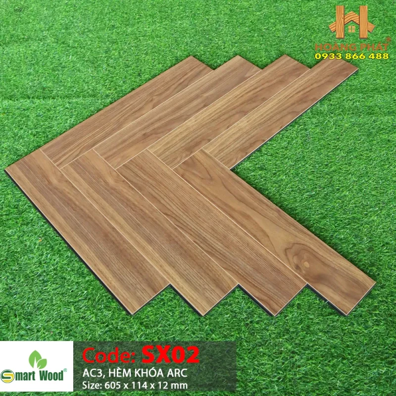 Sàn Gỗ SmartWood Xương Cá SX02