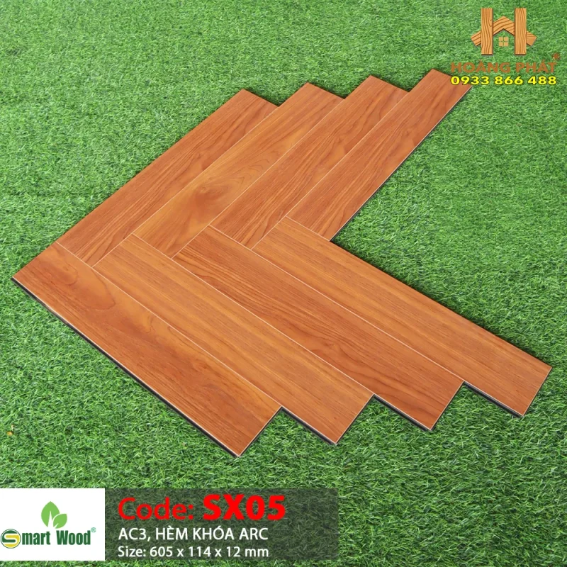 Sàn Gỗ SmartWood Xương Cá SX05