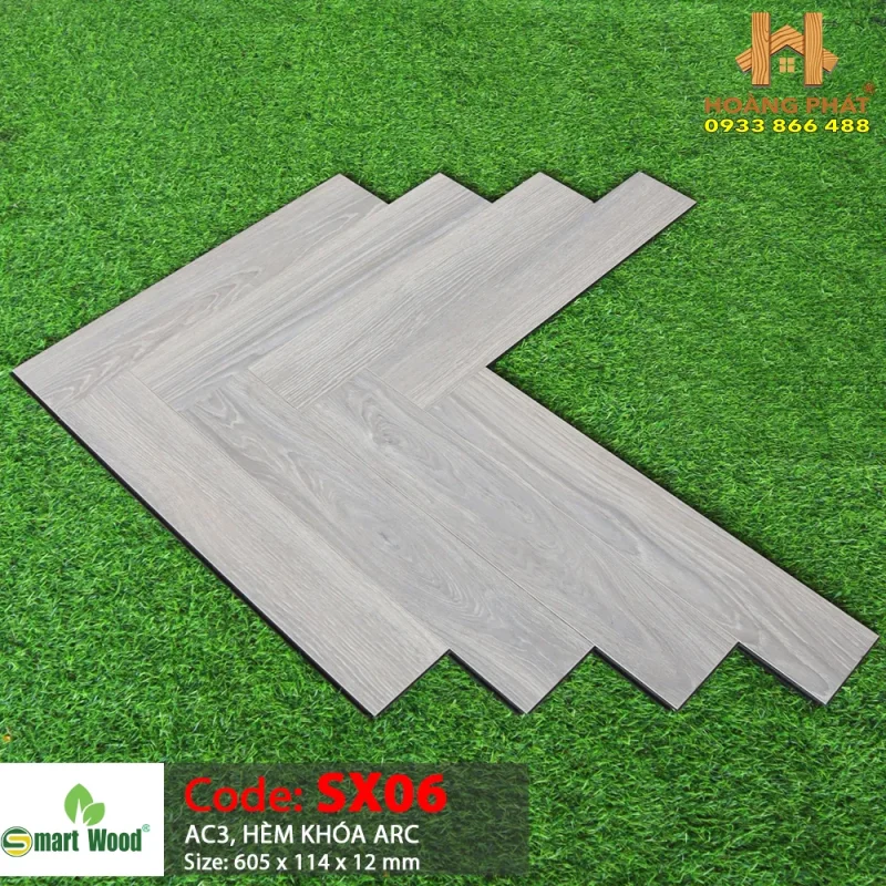 Sàn Gỗ SmartWood Xương Cá SX06
