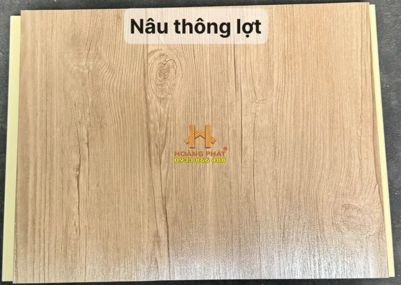 Sàn Nhựa Chịu Lực Nâu Gỗ Xám Nâu Thông Lợt