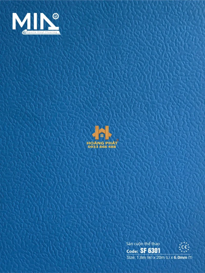 Sàn Vinyl Cuộn Thể Thao 6.0mm SF6301