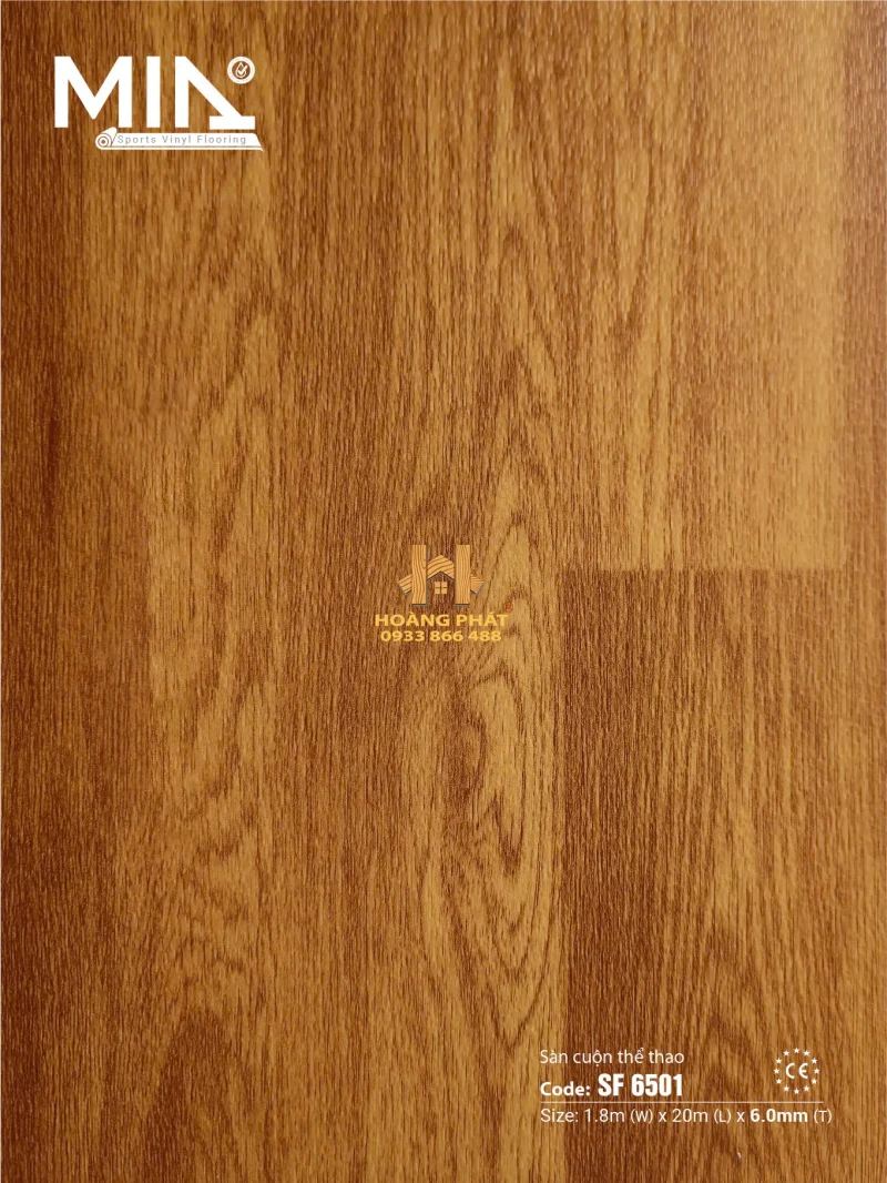 Sàn Vinyl Cuộn Thể Thao 6.0mm SF6501