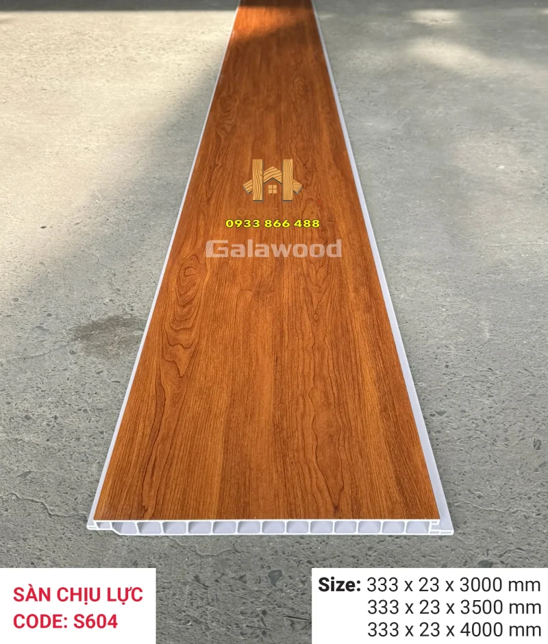 Sàn Nhựa Chịu Lực Galawood S604