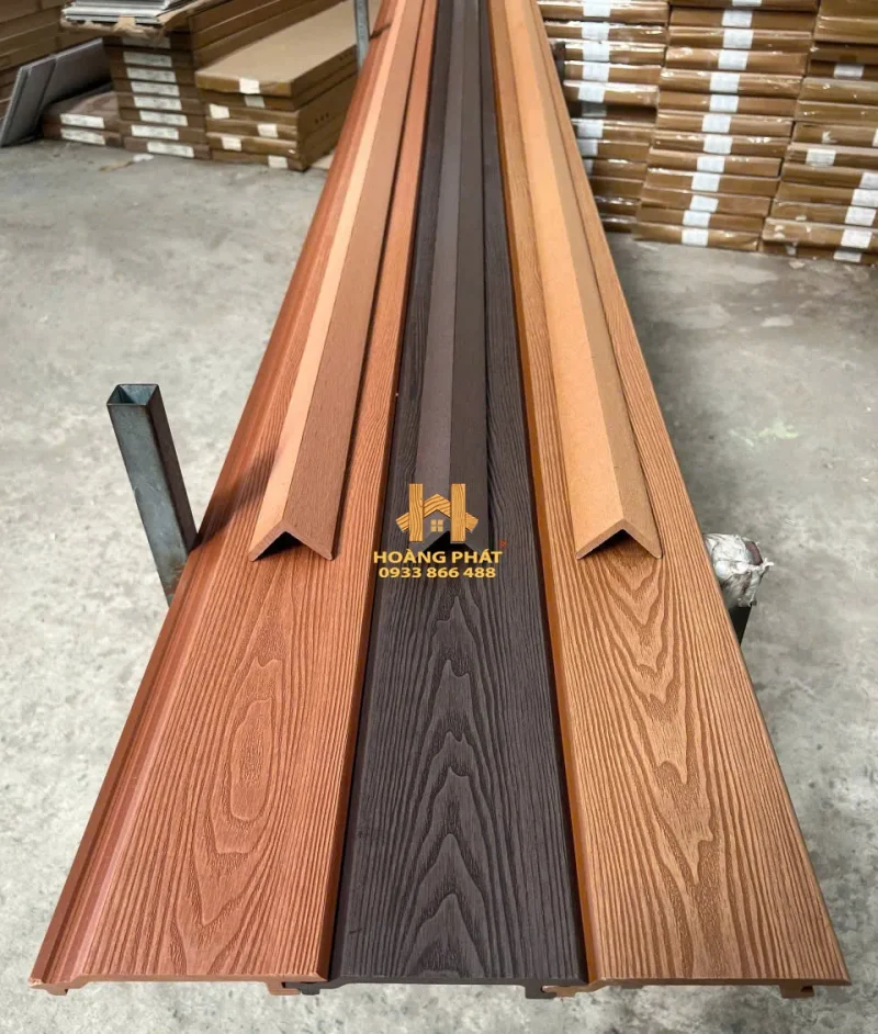 [SUPER SALES] Tấm Ốp Tường Gỗ Nhựa Ngoài Trời Vân 3D