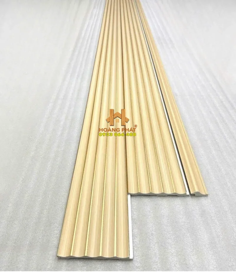 Tấm Ốp Tường PS Lam Sóng Bán Nguyệt PS-01