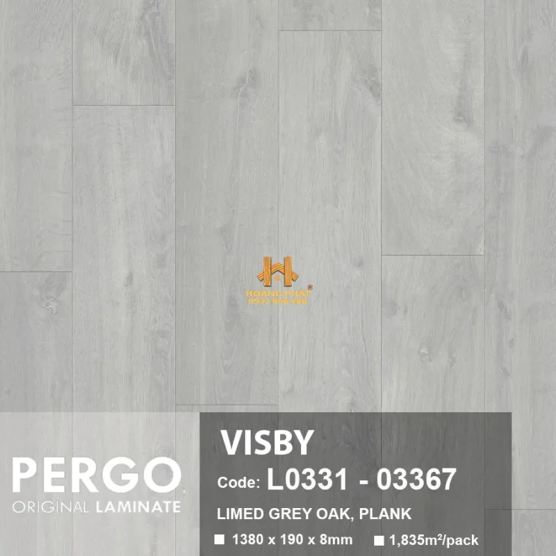 [New 2025] Sàn Gỗ Pergo Visby 03367