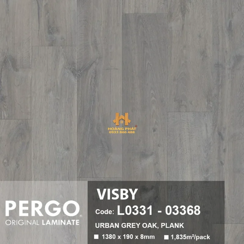 [New 2025] Sàn Gỗ Pergo Visby 03368