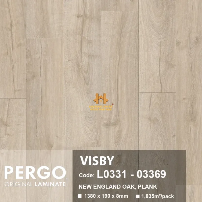 [New 2025] Sàn Gỗ Pergo Visby 03369