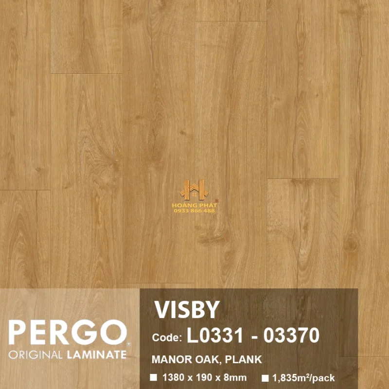[New 2025] Sàn Gỗ Pergo Visby 03370