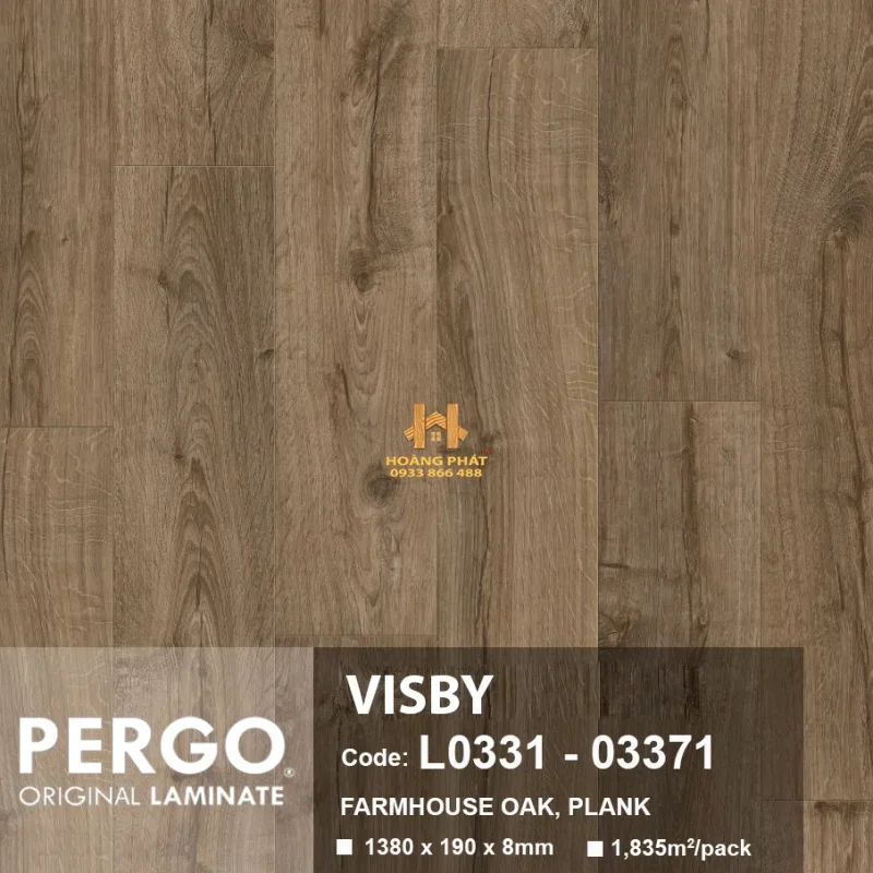 [New 2025] Sàn Gỗ Pergo Visby 03371