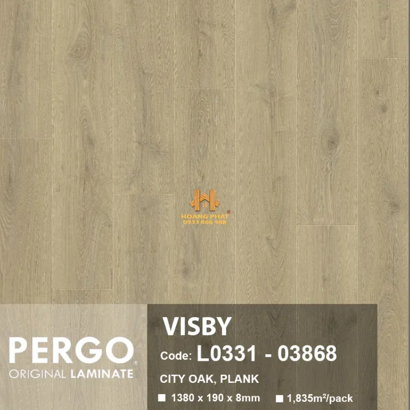 [New 2025] Sàn Gỗ Pergo Visby 03868